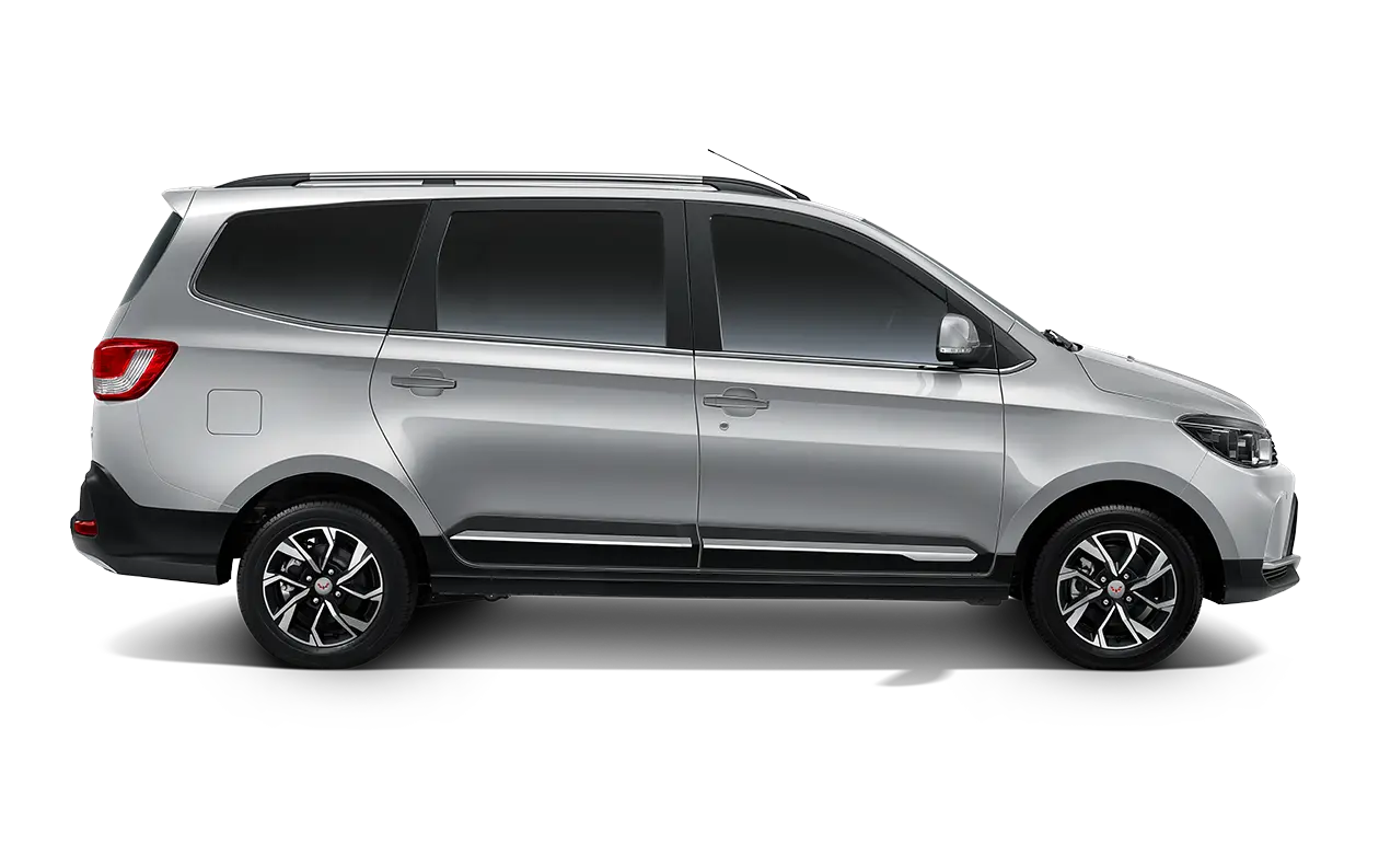 Wuling Confero S silver, versi sporty dari Confero