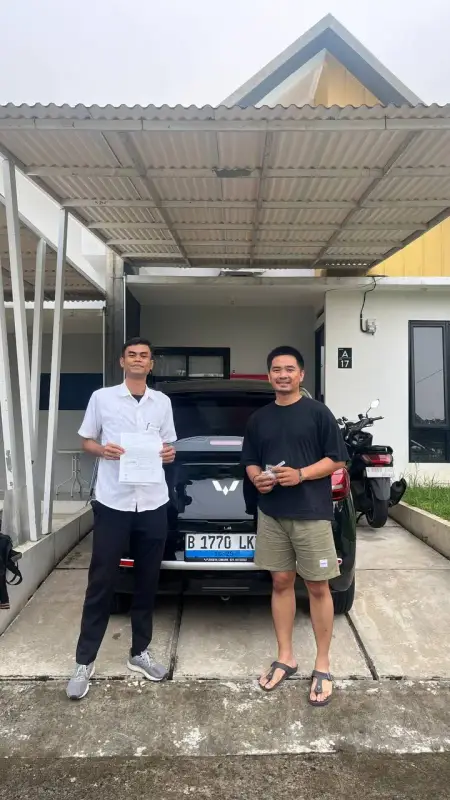 Serah Terima Wuling Binguo EV - Bogor