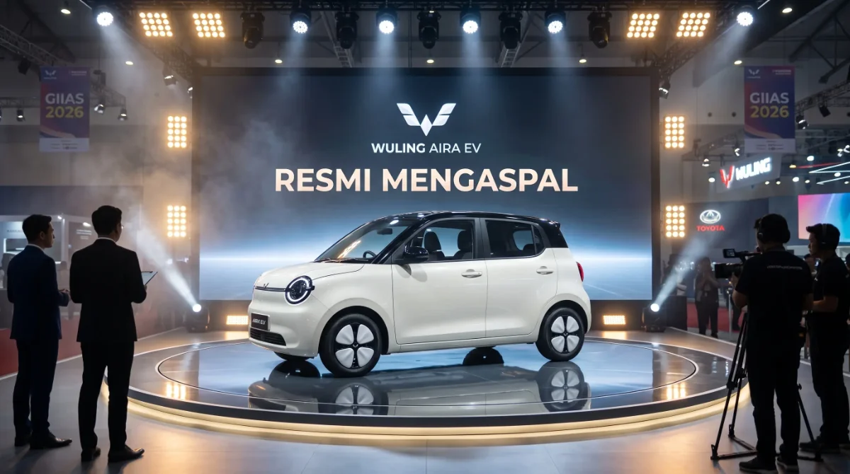 Wuling Aira EV Resmi Mengaspal Di Indonesia