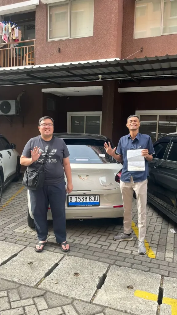 Serah Terima Wuling New Binguo EV