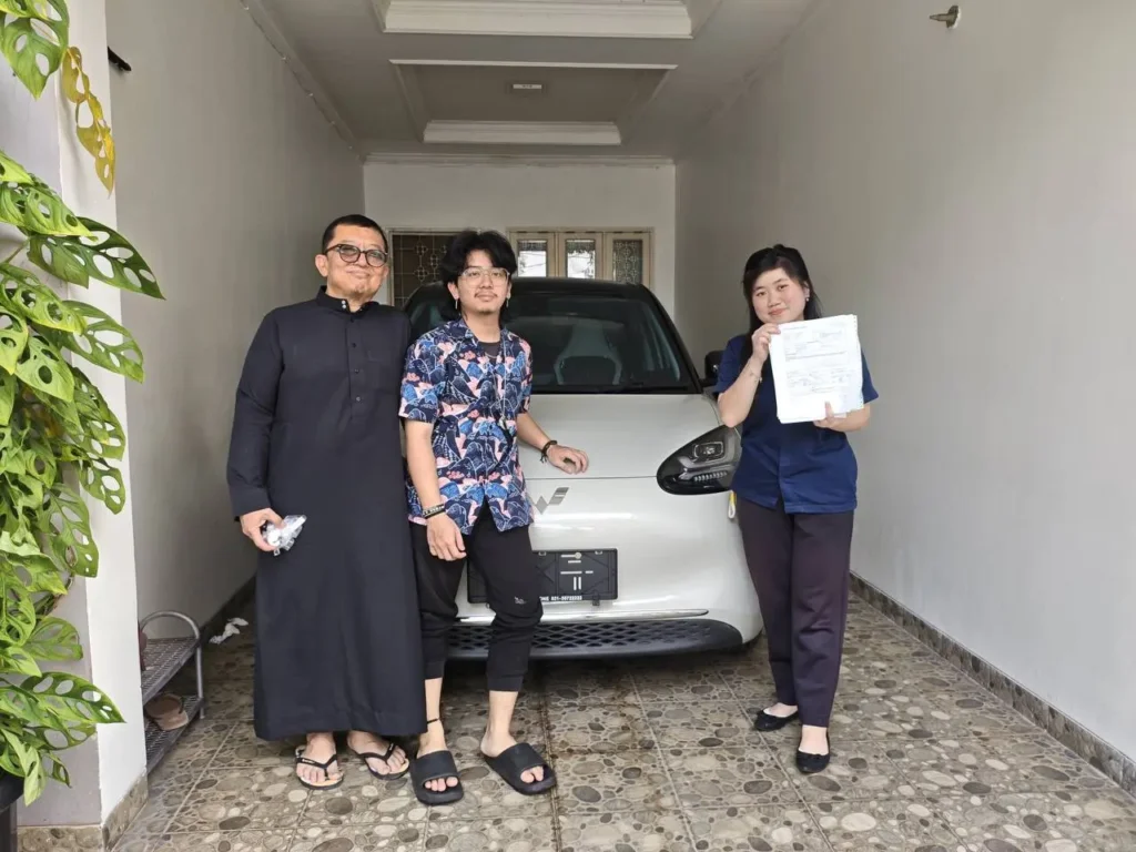 Serah Terima Wuling New Binguo EV