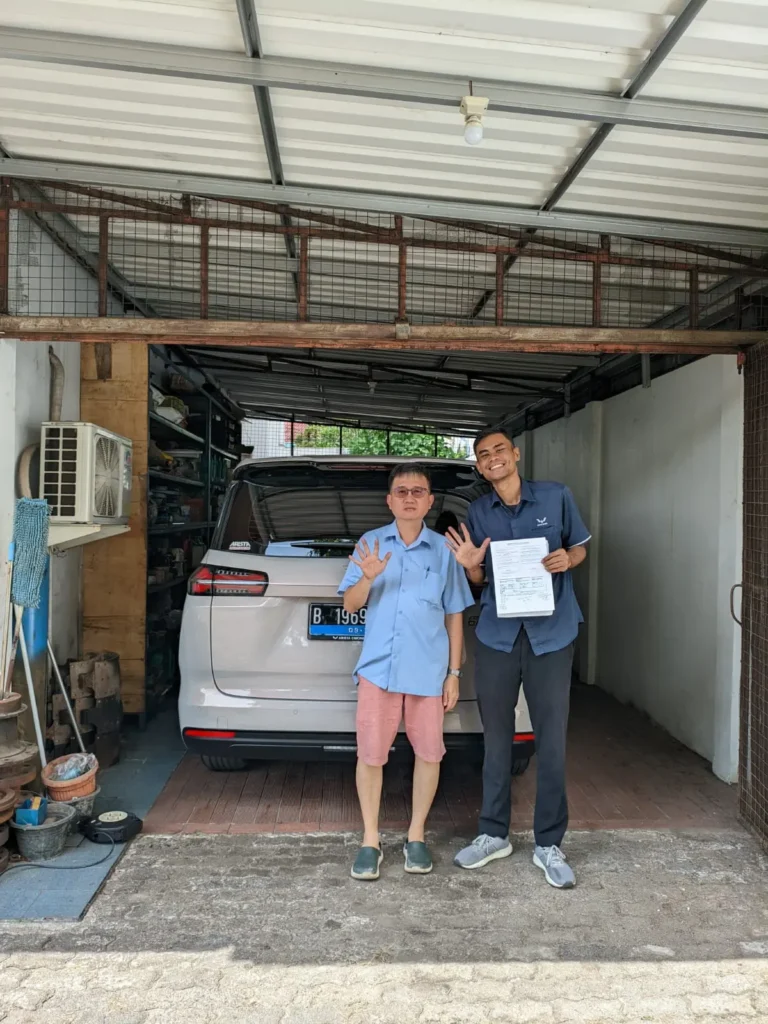 Serah Terima Wuling Darion EV