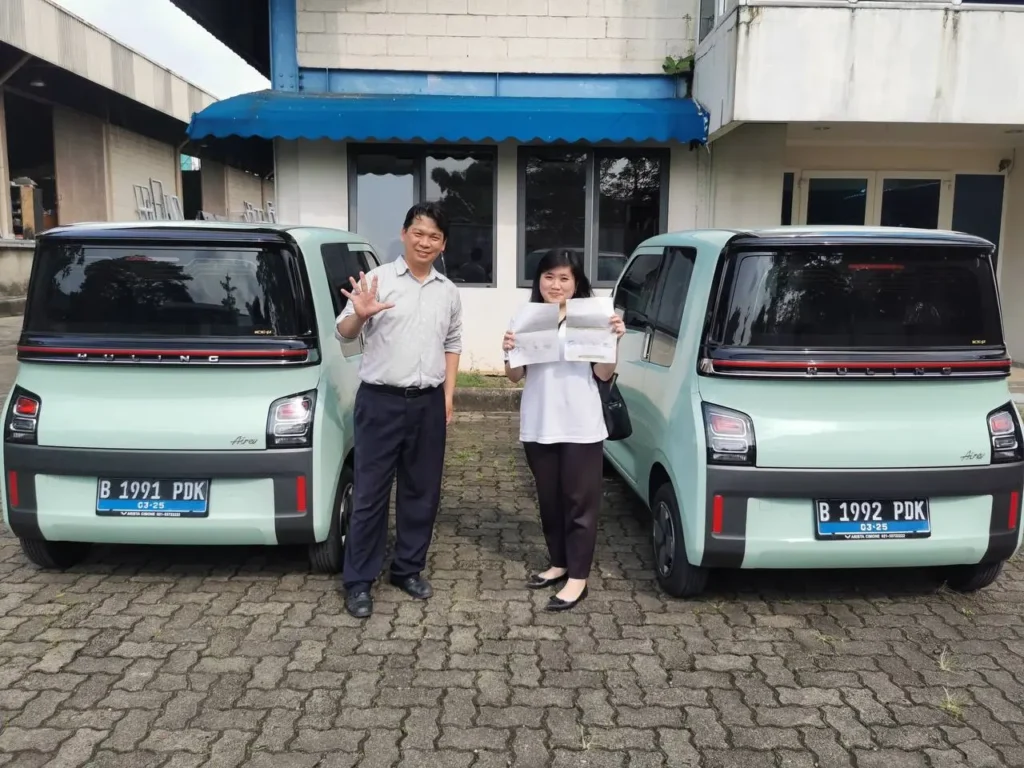 Serah Terima Wuling Air EV