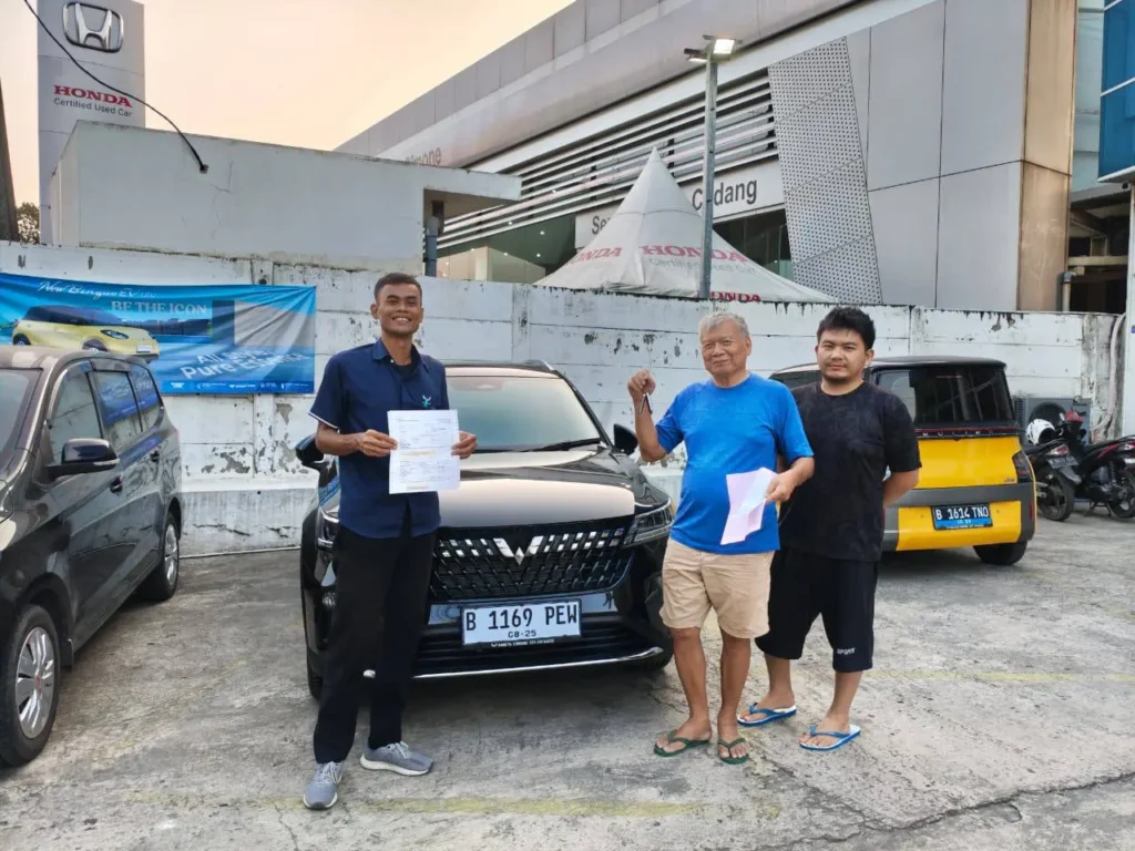 Serah Terima Wuling Alvez