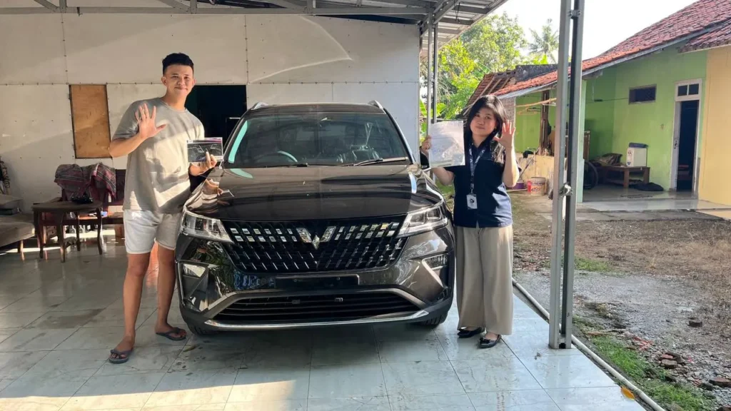 Serah Terima Wuling Alvez